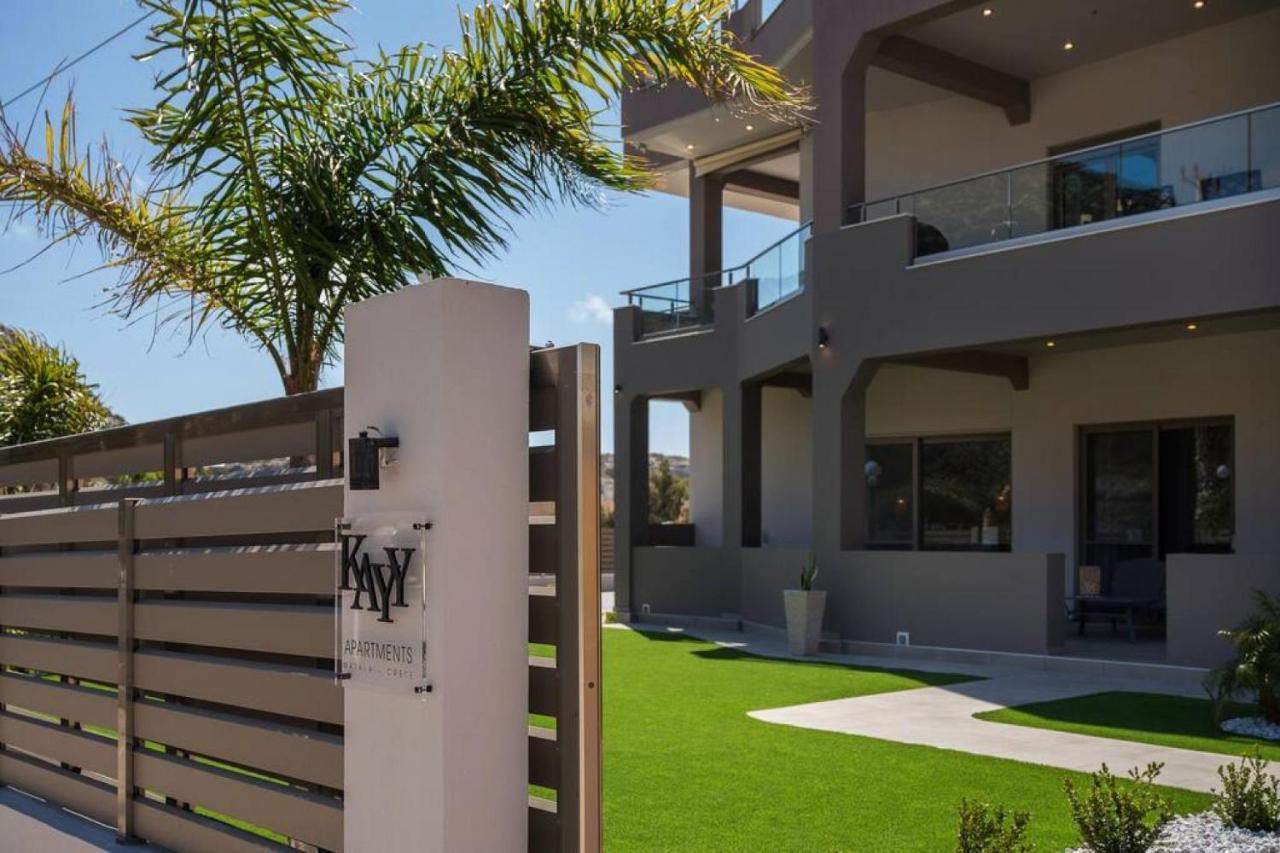 Kayy Apartments 1 In Matala Eksteriør bilde